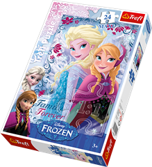 TREFL 24 Maxi - Siostry z Krainy Lodu   / Disney Frozen