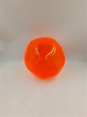 Piłka plażowa pomarańczowa przeźroczysta