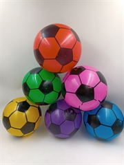 Piłka nadmuchiwana dla dzieci ala piłka nożna 22 cm MIX KOLOR - 1 szt NT5458