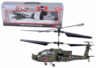 S.CENA 14875 - Zdalnie Sterowany Helikopter S109G SYMA RC Zielony
