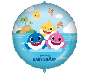 Balon foliowy 18     Baby Shark fun in the sun