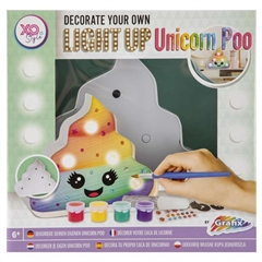 Zestaw do dekoracji Light Up Unicorn Poo
