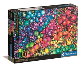 -CLE puzzle 1000 Compact Colorboom Marbles 39780