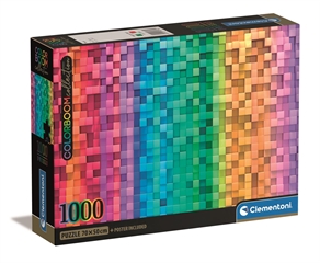 -CLE puzzle 1000 Compact Colorboom Pixel39782