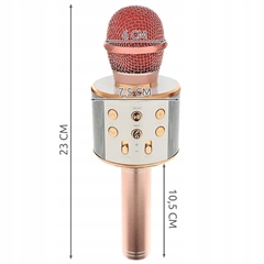 S.CENA Mikrofon WS858 miedziany
