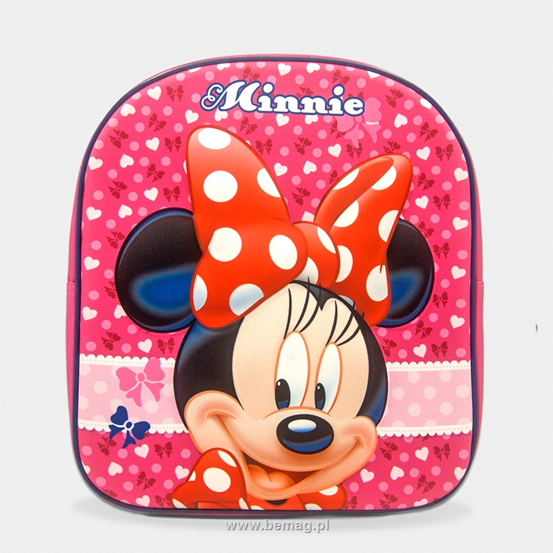 PROM Plecak wypukły Minnie Mouse 3D 30cm1695