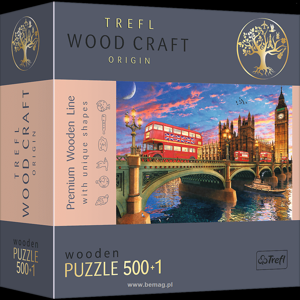 S.CENA Puzzle - _501_ - Paac Westministerski,Big Ben, Londyn
