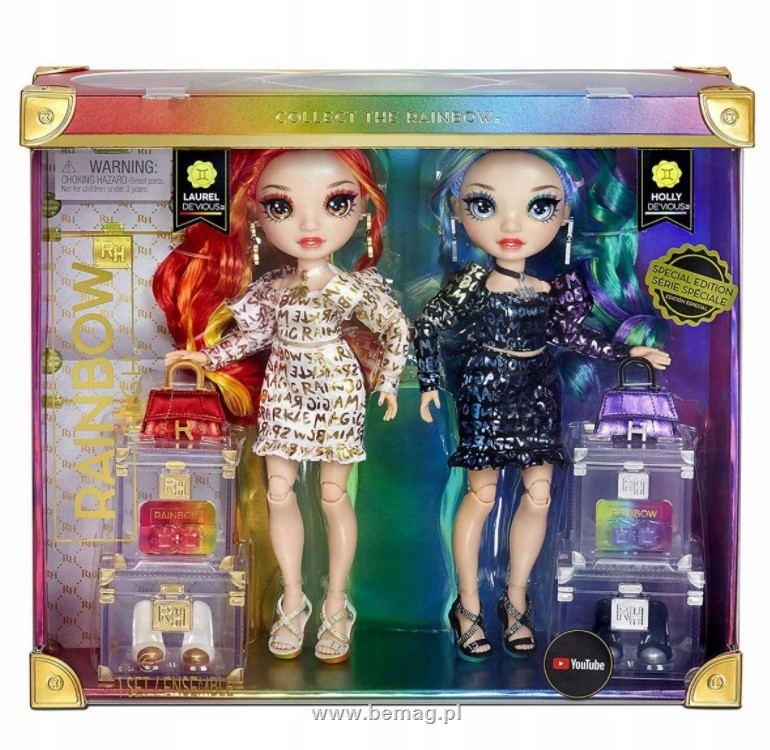 PROM 577553 Rainbow High Twins-Laurel  amp; Holly