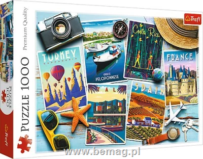 S.CENA Puzzle -   1000   - Wakacyjne pocztówki