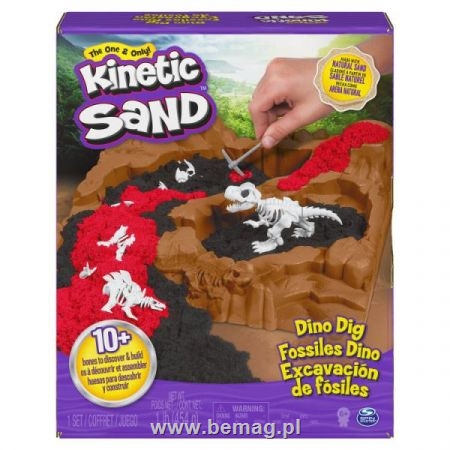 PROM SPIN Kinetic Sand Wykopalisko dinozaurów 6055874 3