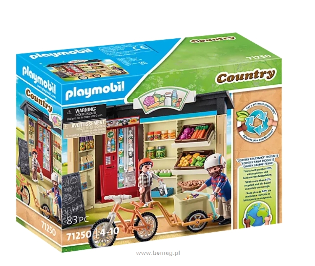 PROM Playmobil Wiejski sklep całodobowy 71550