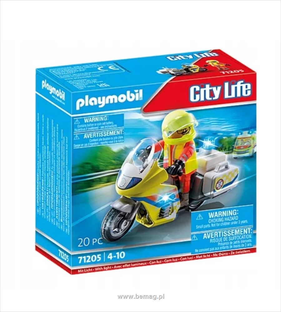 PROM Playmobil Motor ratunkowy 71205