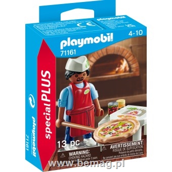 PROM Playmobil Piekarz pizzy 71161