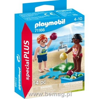 PROM Playmobil Dzieci z bombami wodnymi 71166