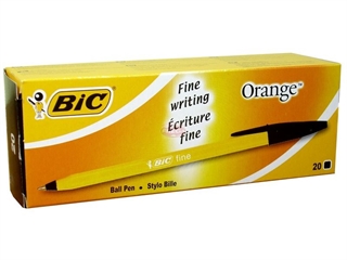 -DŁ.BIC ORANGE CZARNY A  20