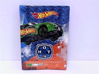 -TECZKA Z GUMKĄ A4 HOT WHEEL