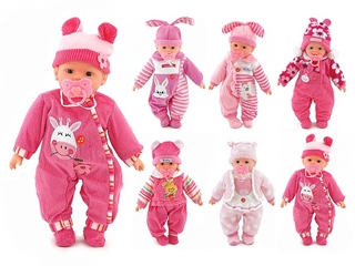 LALKA BOBAS 35cm. 6 asort.IC PL