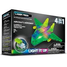 S.CENA AIRCRAFT /LASER PEGS/ 4IN1 MPS100B