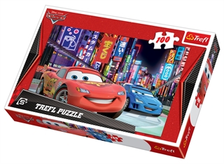 S.CENA Puzzles 100 Tokio by night /Disney Cars