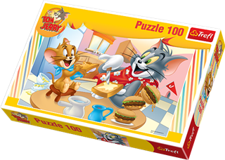 S.CENA Puzzles 100 Delicious breakfast/Warner Tom  amp;Jerry