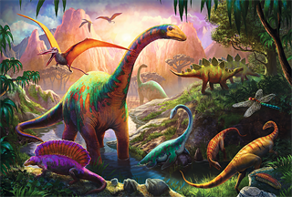 S.CENA 16277   100 - Świat dinozaurów   / Tr