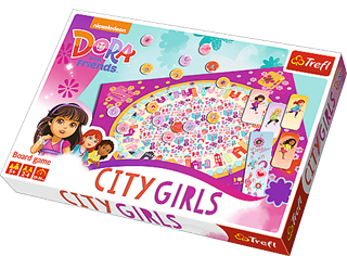 S.CENA Gra Dora i przyjaciele - City Girls/Viacom