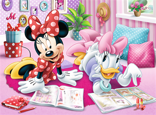 S.CENA Puzzles -   30   - Najlepsze przyjaciółki/ Disney Minnie
