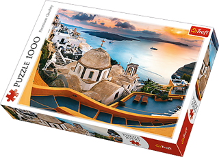 S.CENA Puzzle -   1000   Bajkowe Santorini/Trefl