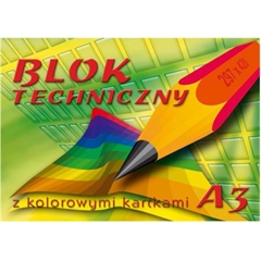 -BLOK TECH.A3/10 KOLOR KRESKA