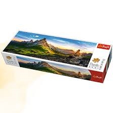 S.CENA Puzzles -   1000 Panorama   - PassodiGiau, Dolomity / Trefl