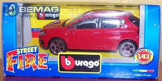BBURAGO 1:43 kolekcja aut STREET FIRE