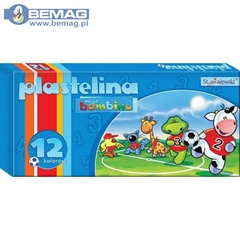 -Plastelina 12 BAMBINO BER