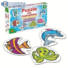 -Puzzle dla maluszków podwodne zwierzętaALEX