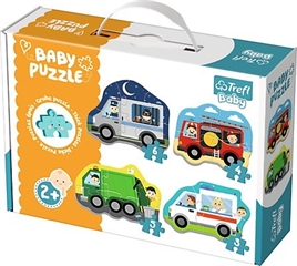 S.CENA Puzzle - Baby Classic - Pojazdy izawody