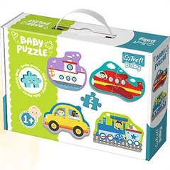 S.CENA Puzzle - Baby Classic - Pojazdy -transport
