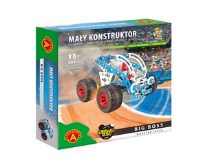 -MAŁY KONSTRUKTOR MONSTER TRUCK +GRATIS ALEX