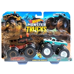 BRB HW Monster Trucks pojazd 2-pack FVJ64