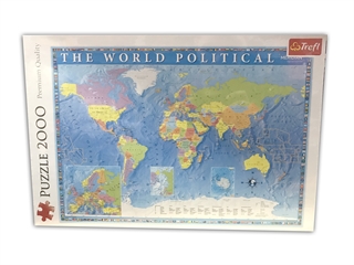 S.CENA Puzzle 2000 Polityczna mapaświata