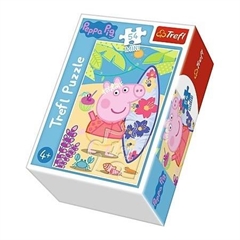 S.CENA Puzzle 54 mini Wesoły dzieńŚwinki Peppy Peppa Pig