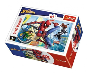 S.CENA Puzzle -   54 mini   - Czas na Spider-Mana / Disney Marvel Spiderman