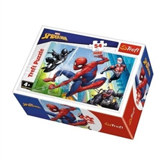 S.CENA Puzzle 54 mini Czas na Spider-Mana / Disney Marvel Spiderman