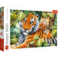 S.CENA Puzzle -   1500   - Dwa tygrysy