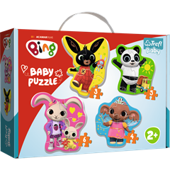 S.CENA Puzzle -   Baby Classic   - Bing i przyjaciele / Acamar Films Bing