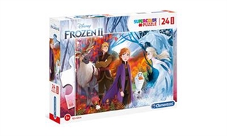 -CLE puzzle 24 maxi Frozen2 super kolor 28513