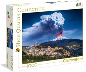 -CLE.puzzle 1000 wulkan Etna 39453