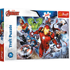 S.CENA Puzzle -   200   - Waleczni Avengersi/Disney Marvel The Avengers