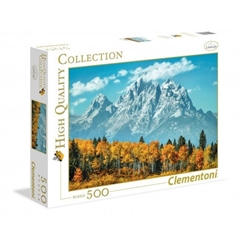 -CLE.puzzle 500 HQ Grand Teton in fall 35034