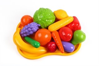 Zabawkowy zestaw warzyw i owoców TechnoK 5347