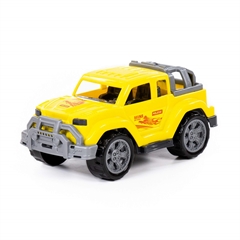 Samochód Legionista-mini (żółty) (w siatce)