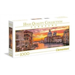 -CLE.puzzle 1000 Panorama Wenecki Grand Canal 39426